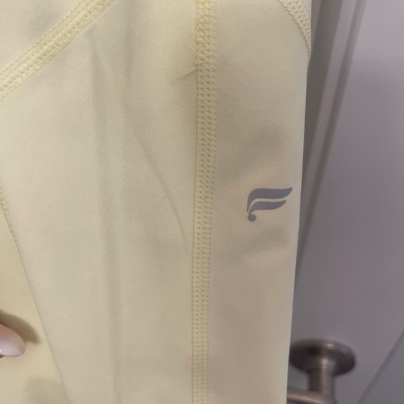 FABLETICS LEMON YELLOW LEGGINGS SIDE POCKETS! New! XXL - Picture 6 of 9